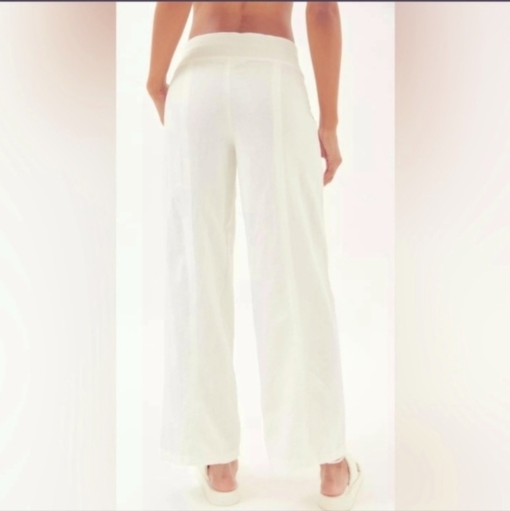Urban Outfitters Wide Leg Linen Blend Pants Size Medium NWT - Picture 7 of 11